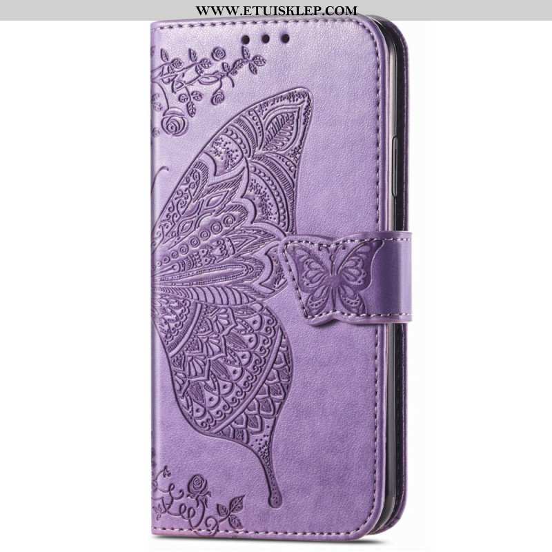 Etui Folio do Xiaomi 13 Barokowy Motyl